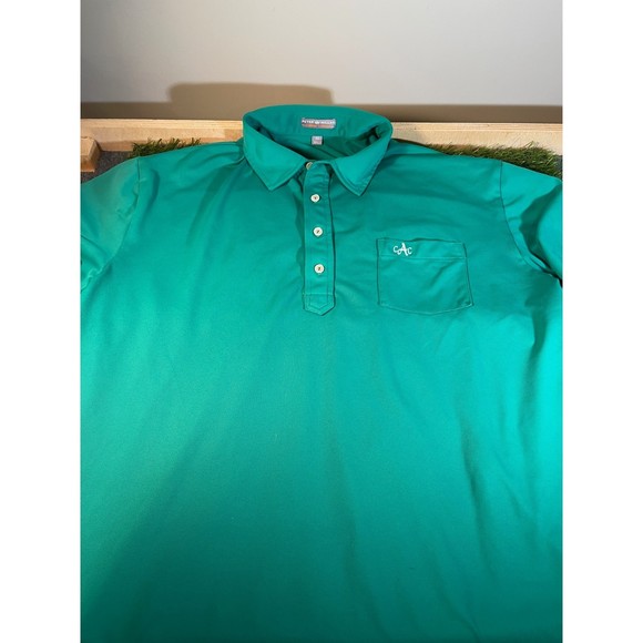 Mens Peter Millar Summer Comfort Golf Polo Size XL - Picture 3 of 7